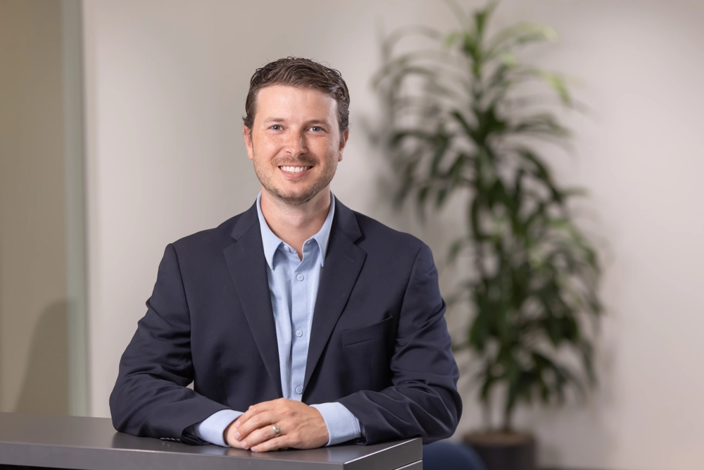 portrait of a smiling person in business attire